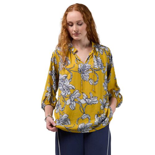 Madly Sweetly Blueprint Blouse